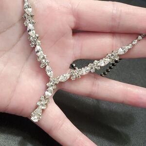 **Last Chance!! Final Sale** Christina Collection rhinestone necklace